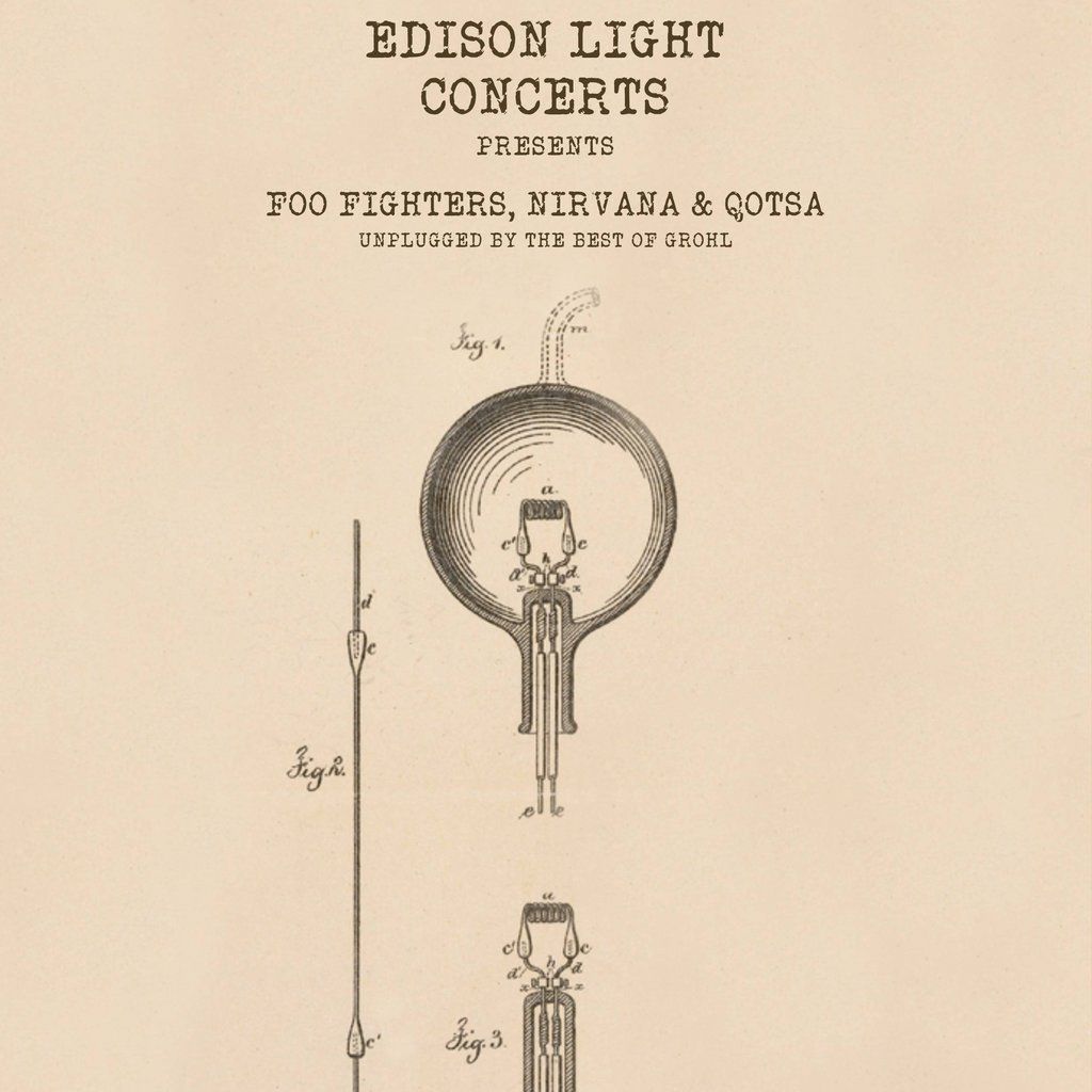 Edison Light Concerts: Foo Fighters, Nirvana, QOTSA Unplugged, 14 August | Event in Glastonbury | AllEvents