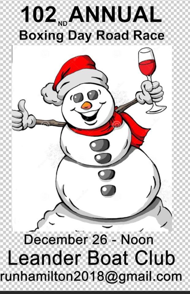 boxing day 4 miler, Leander Boat Club, Hamilton, December 26 2023