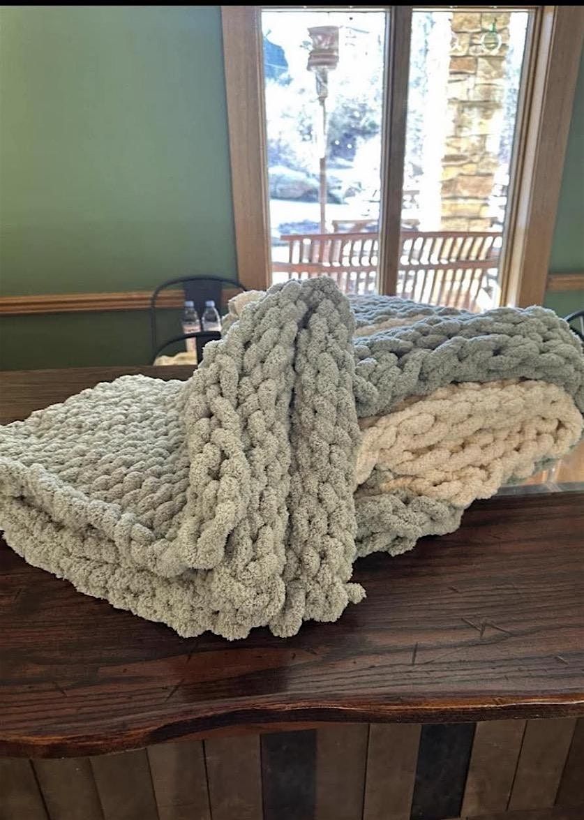 Knit and Sip Chunky Blanket Workshop with Wine a Little Paint A Lot, 1 February | Event in Oakdale | AllEvents