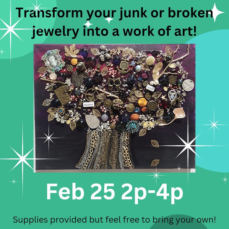 Jewelry Upcycle Craft, K&A Creations, New Bedford, 25 February 2024 ...