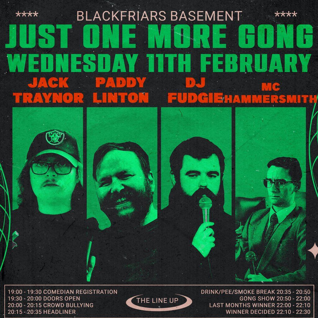 Just One More Gong VIII, 11 February | Event in Glasgow | AllEvents