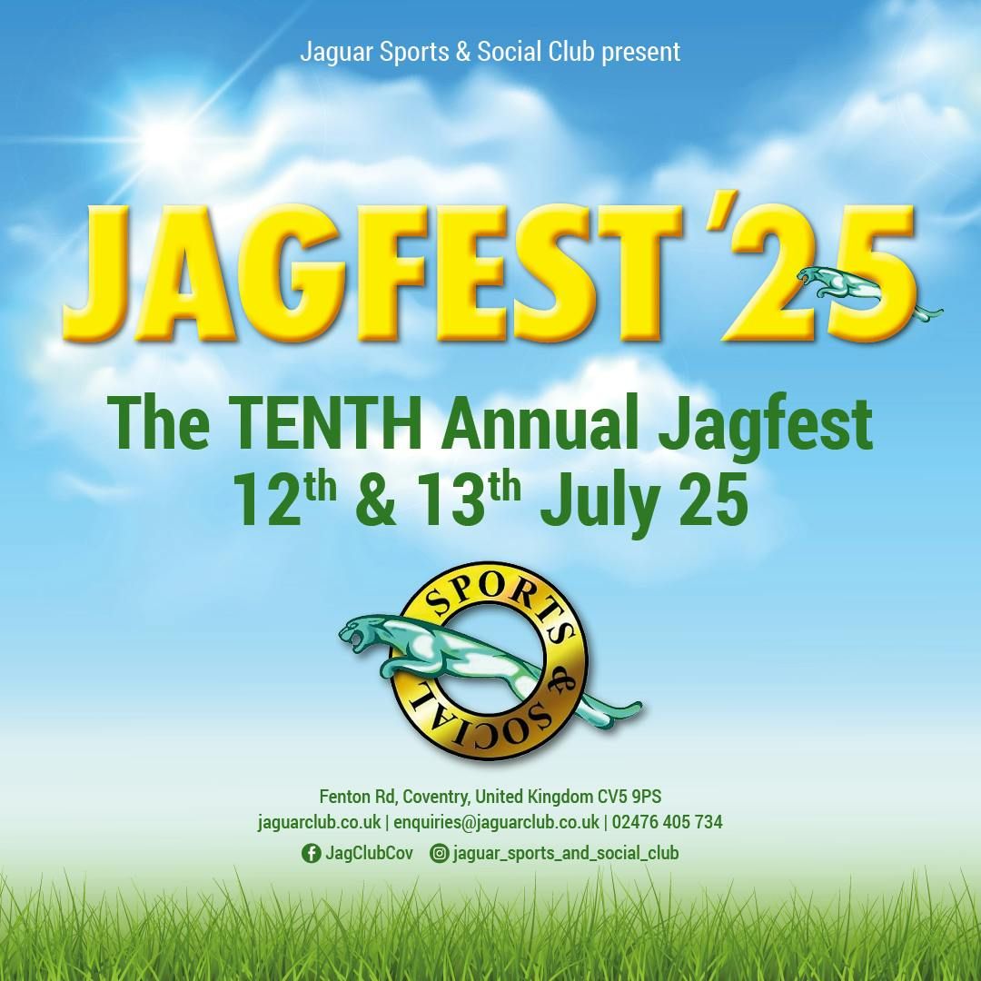JagFest 25 , 12 July | Event in Coventry | AllEvents