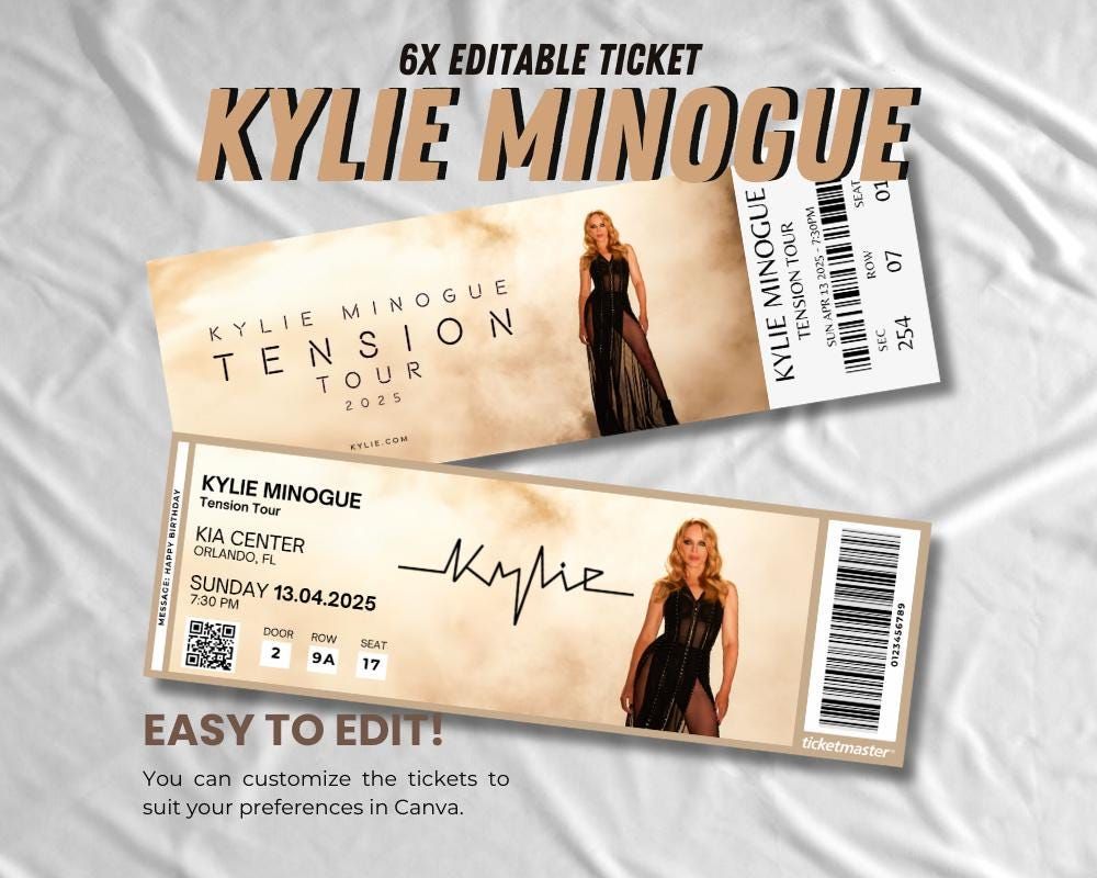 Kylie Minogue Amsterdam Tickets, 3 July | Event in Amsterdam | AllEvents