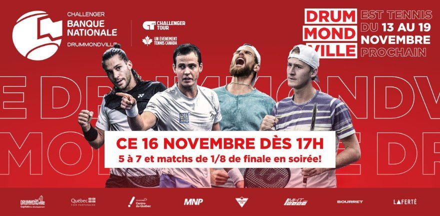 Challenger Banque Nationale Drummondville, Tennis Interieur René