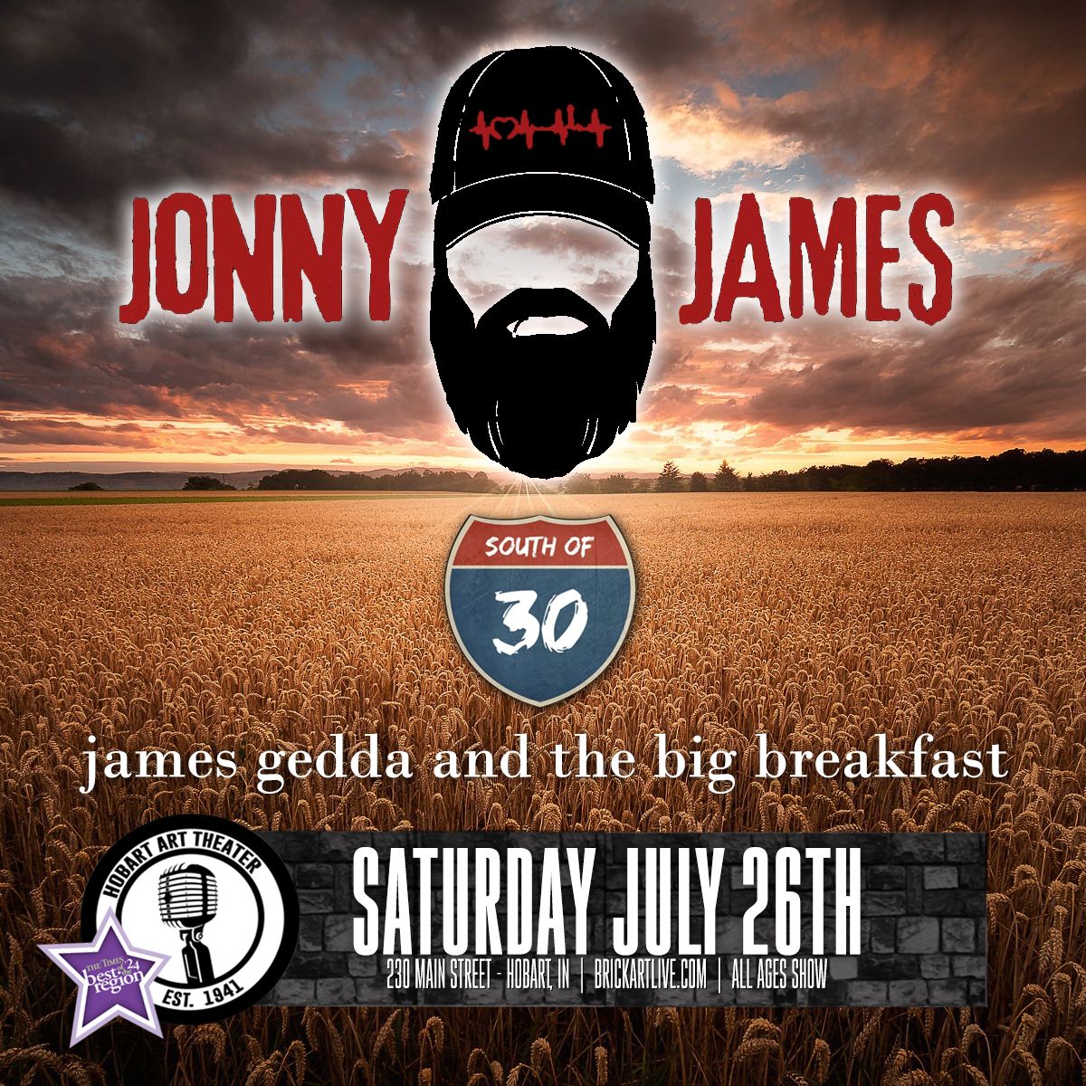 Jonny James, 4 September | Event in Hobart | AllEvents