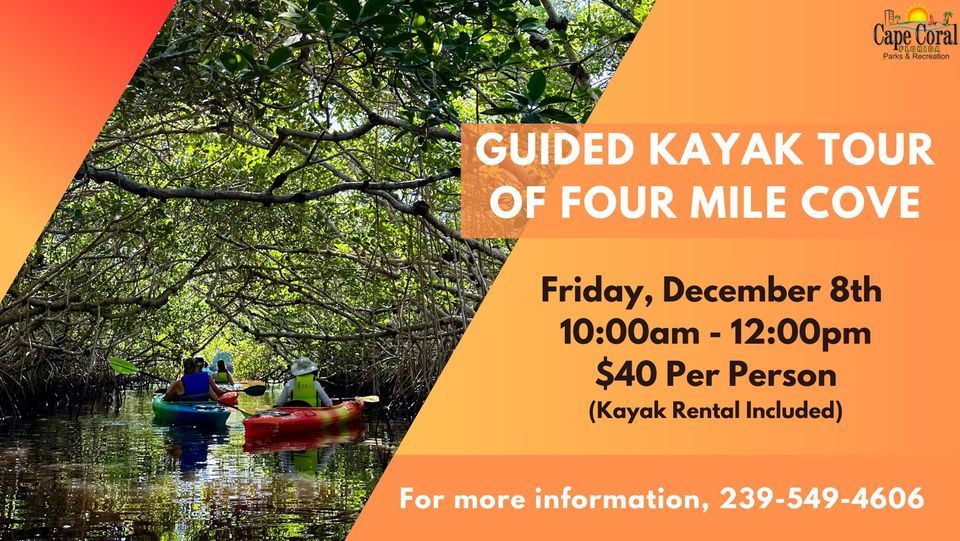 Guided Kayak Tour of Four Mile Cove Eco Preserve, Four Mile Cove Eco