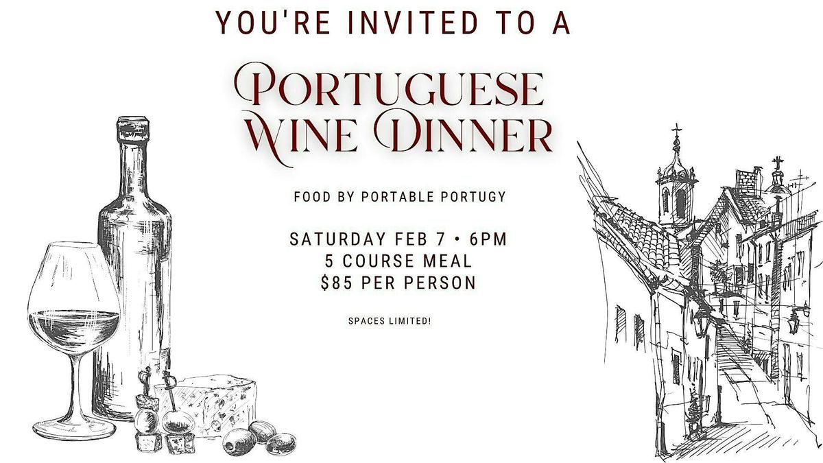 Portuguese Wine Dinner with Bottle Theory x Portable Portugy, 7 February | Event in Apex | AllEvents