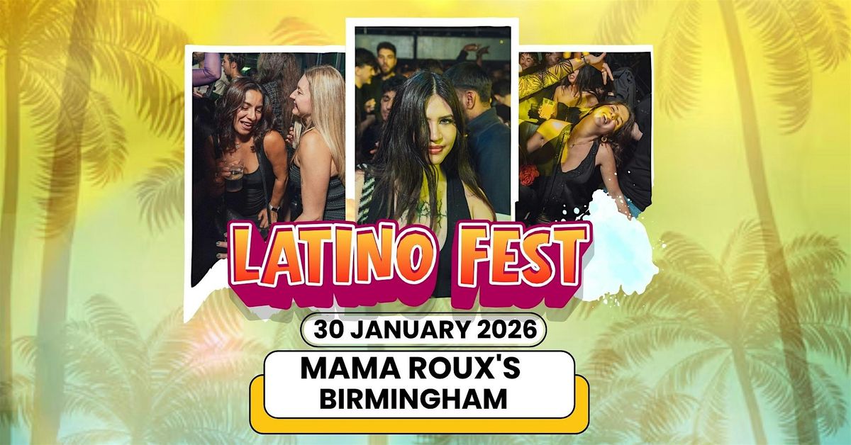 Latino Fest (Birmingham) 4am Finish!, 30 January | Event in Birmingham | AllEvents