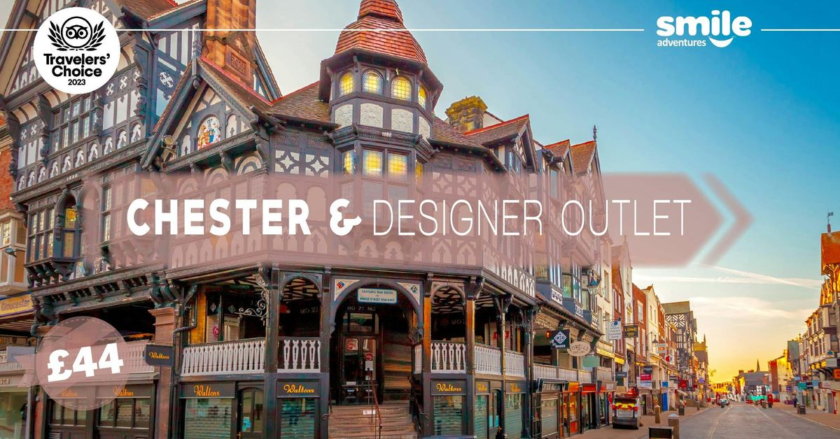 Chester &amp; Designer Outlet - From Manchester, 9 August | Event in Manchester | AllEvents
