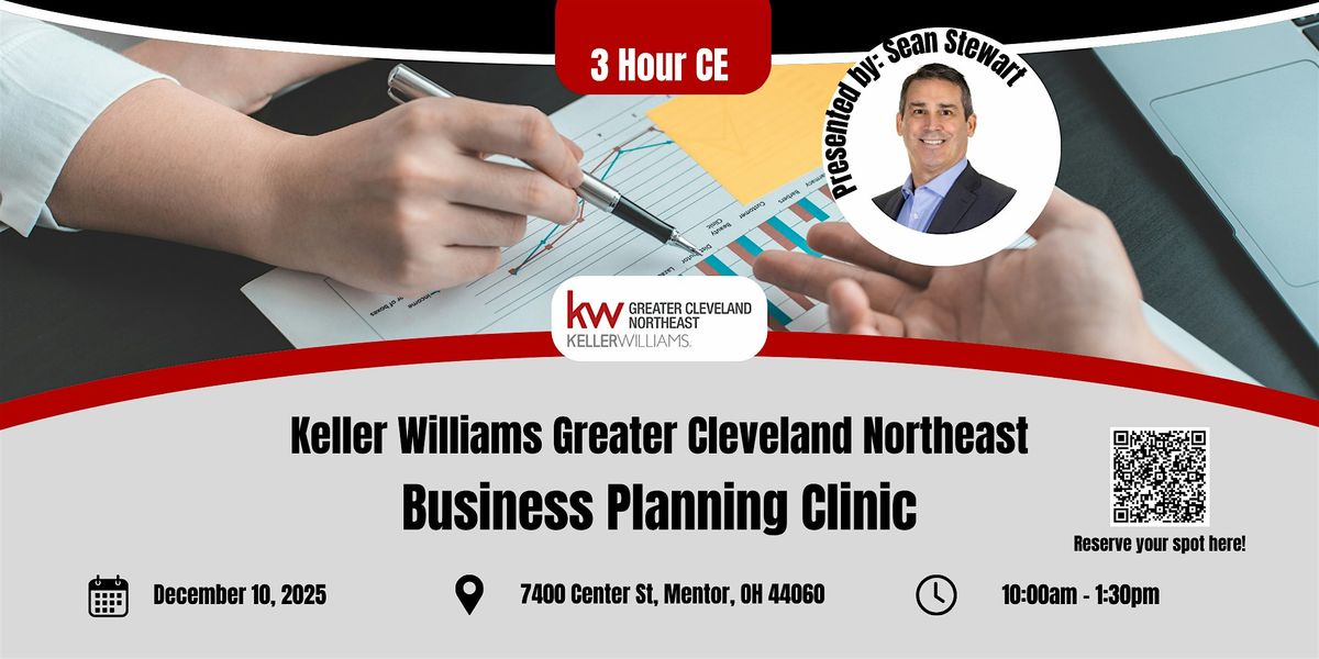 Business Planning Clinic with Sean Stewart, 10 December | Event in Mentor | AllEvents