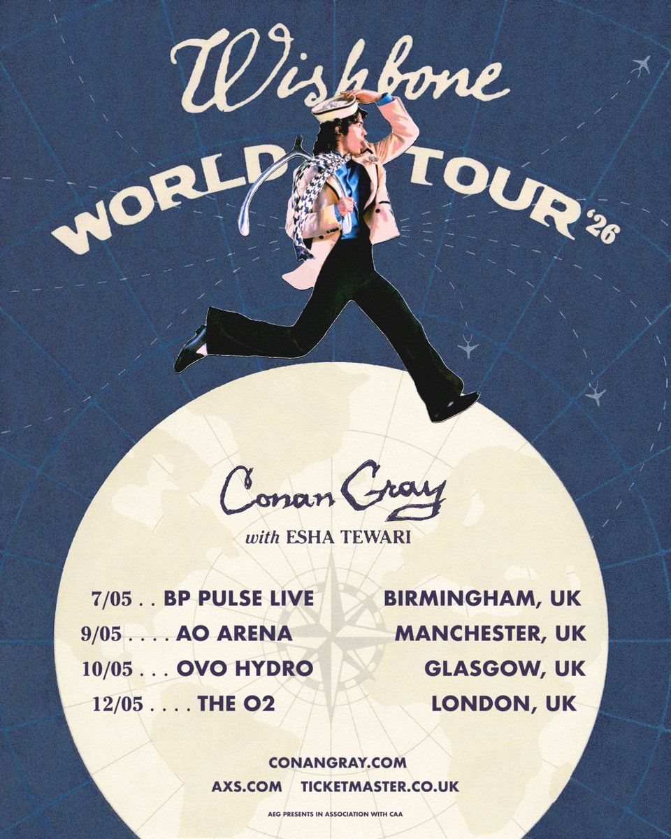 Conan Gray Birmingham Tickets, 7 May | Event in Birmingham | AllEvents