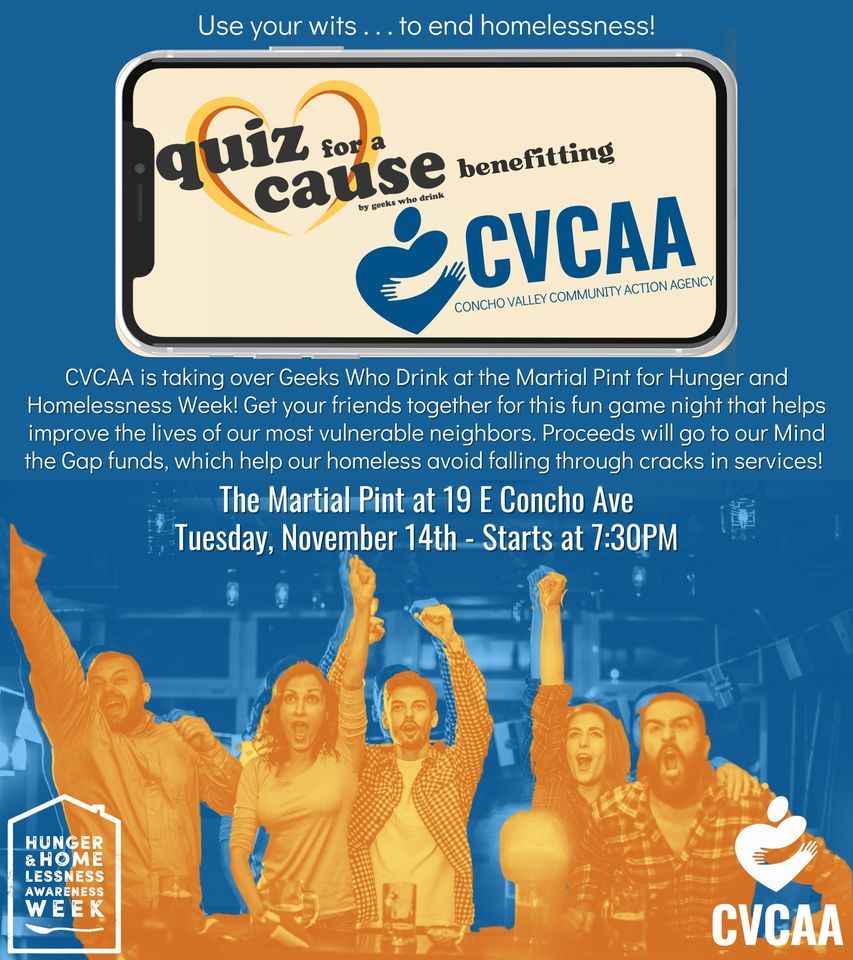 Quiz for a Cause at The Martial Pint, 14 November | Event in San Angelo | AllEvents.in