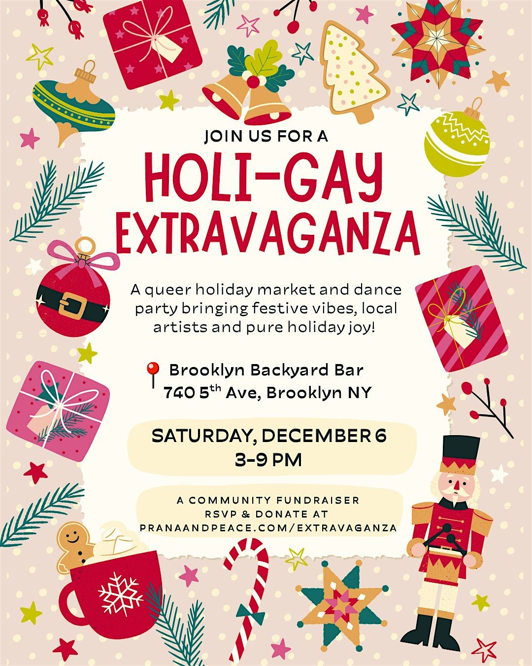 HoliGay Extravaganza, 6 December | Event in Brooklyn | AllEvents