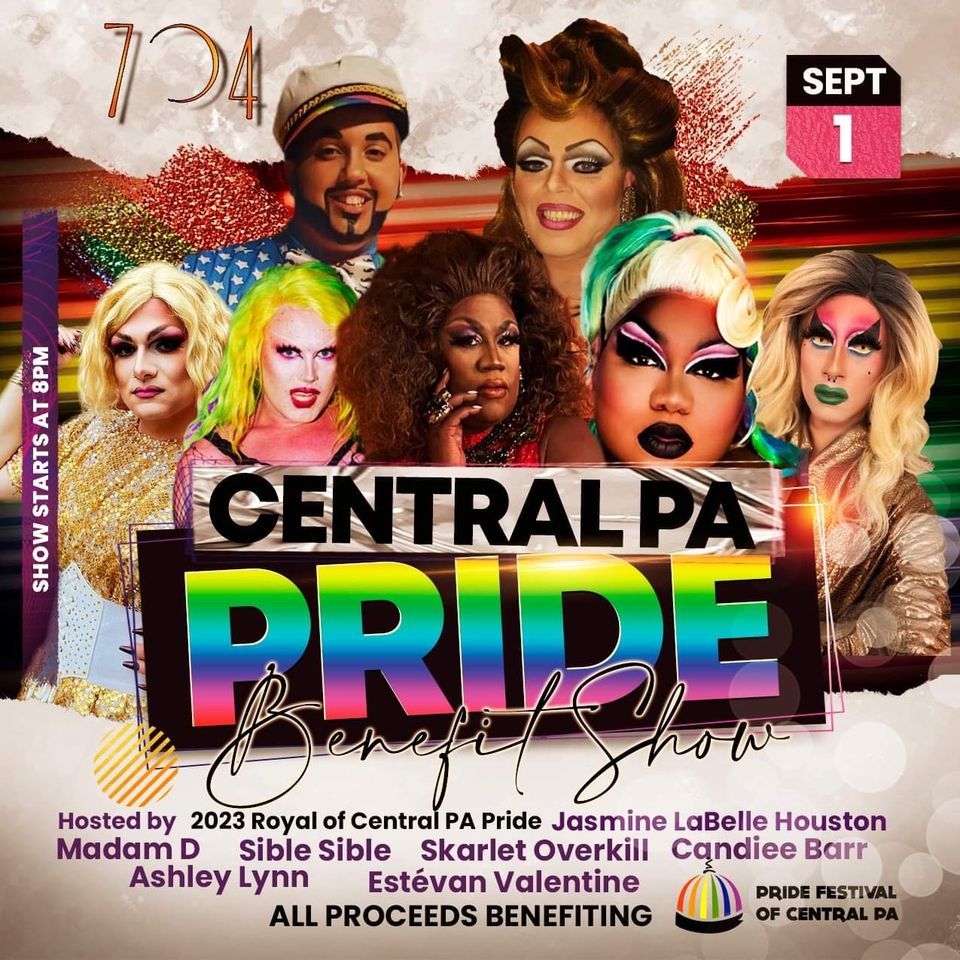Central PA Pride Benefit show, Bar 704, Harrisburg, September 1 2023