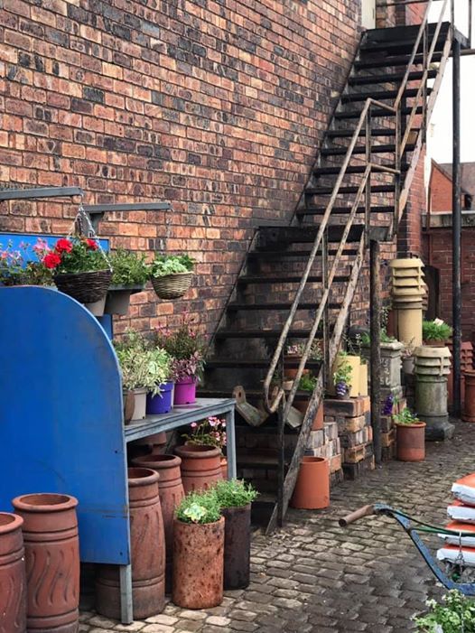 Yard Chimney pot sale and Vintage Treasures, Cherished Chimneys, Stoke On Trent, July 5 2020 Yard Chimney pot sale and Vintage Treasures, Cherished Chimneys, Stoke On Trent, July 5 2020