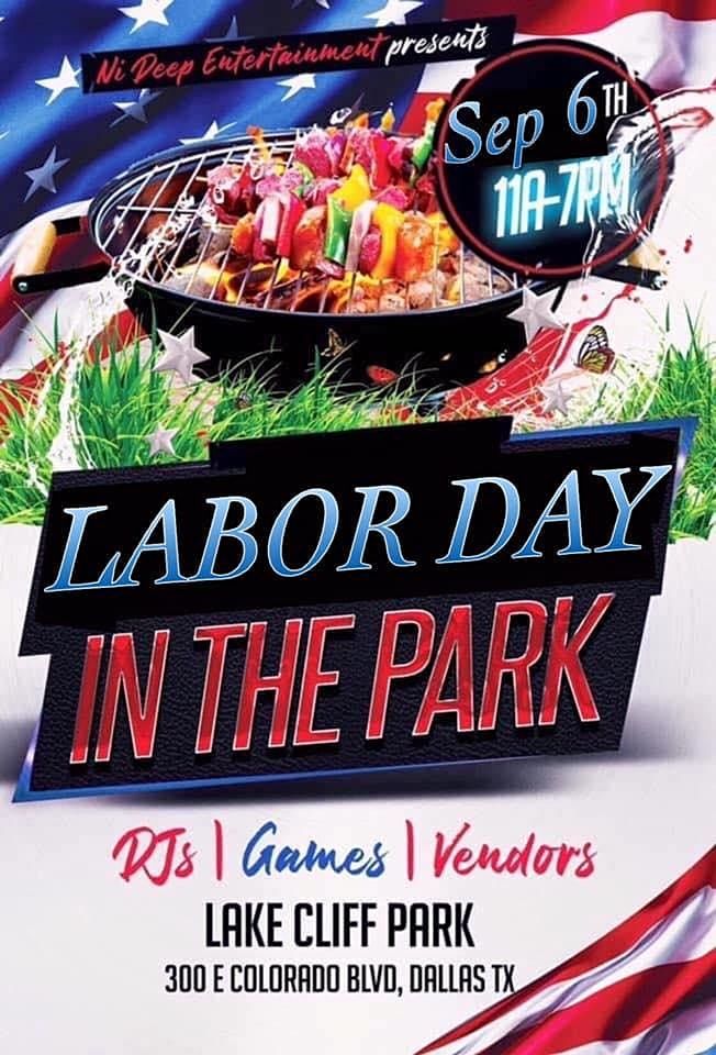 Memorial Day In The Park Lake Cliff Park Dallas May 24 2020 Allevents In Dfw Lake Events Labor Day Weekend 2022