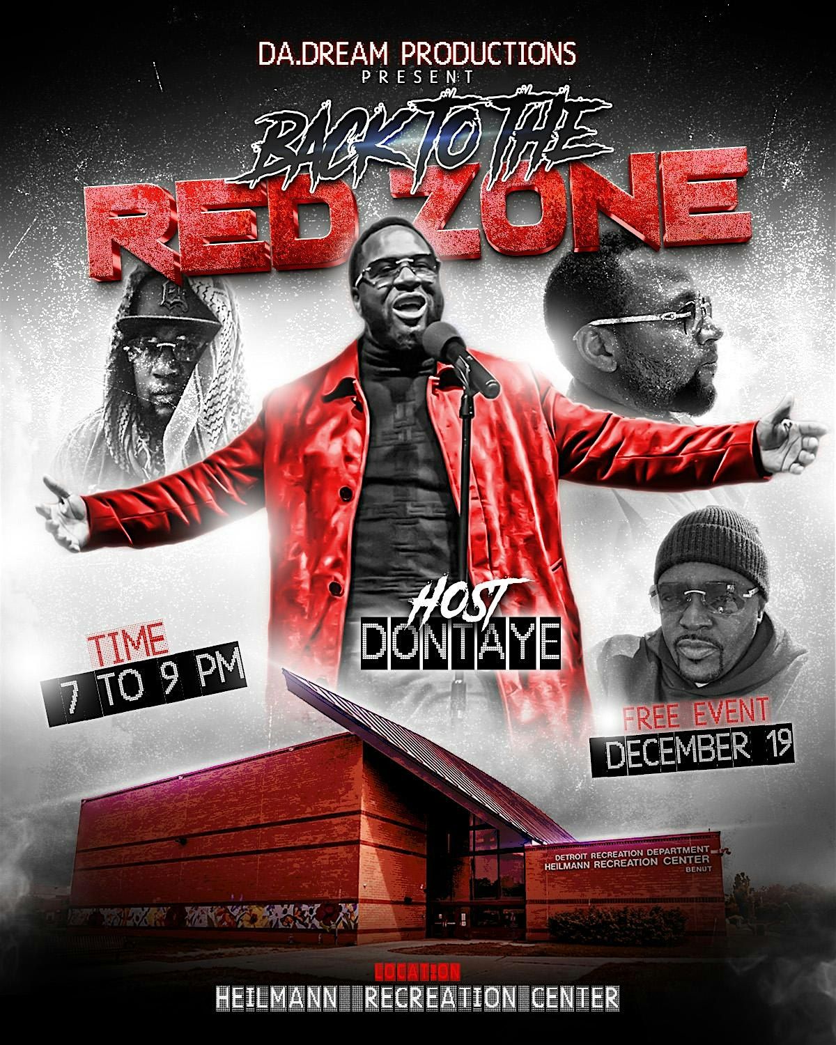 BACK TO THE REDZONE, 19 December | Event in Detroit | AllEvents