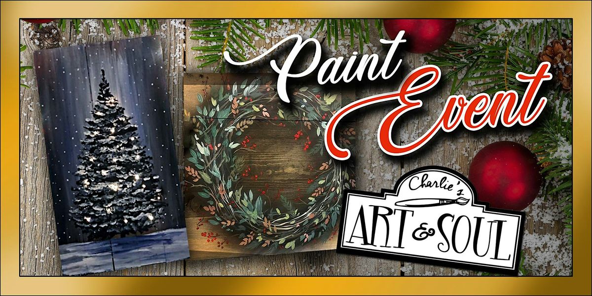 Christmas Tree w/ Lights & Wreath  Painting Event at Antietam Brewery, 9 December | Event in Hagerstown