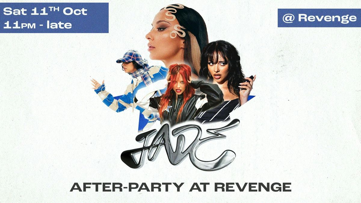 Confession: JADE After-Party @ Revenge, 11 October | Event in Brighton | AllEvents