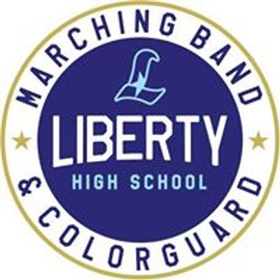 Liberty High School Marching Band and Colorguard