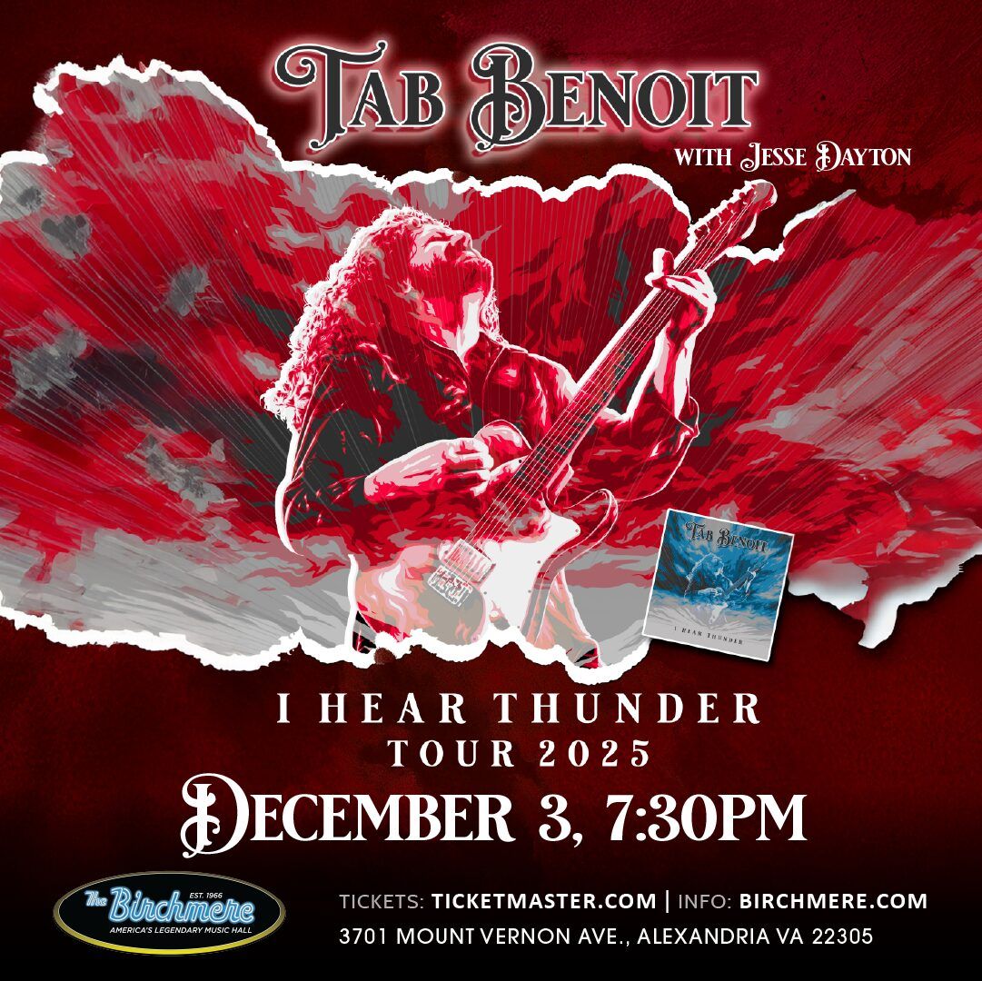 Tab Benoit, 4 December | Event in Virginia Beach | AllEvents