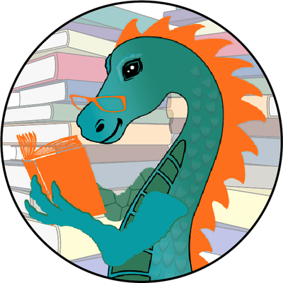 The Book Wyrm Bookstore logo