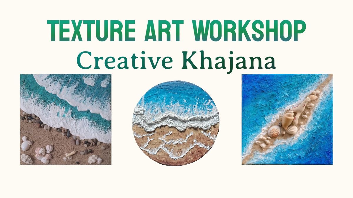 Texture Art Workshop, 30 November | Event in Bharuch | AllEvents