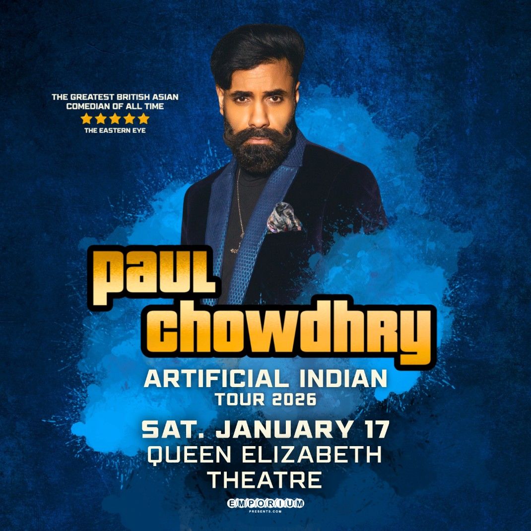 Paul Chowdhry at Park West, 13 January | Event in Chicago | AllEvents