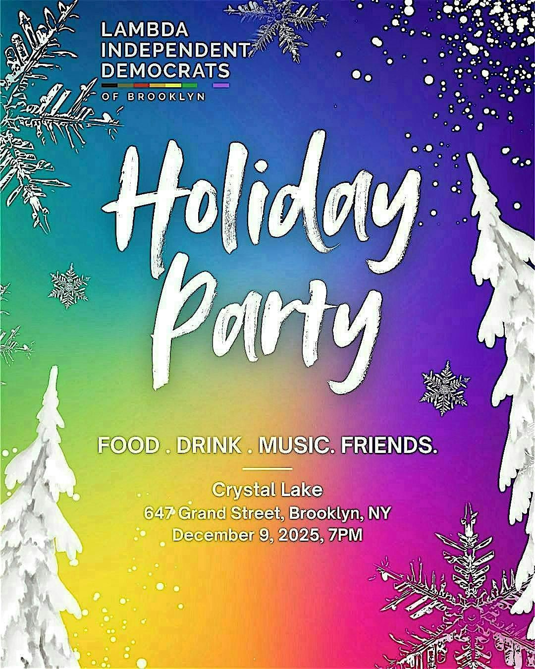 LID Holiday Party 2025, 9 December | Event in Brooklyn | AllEvents