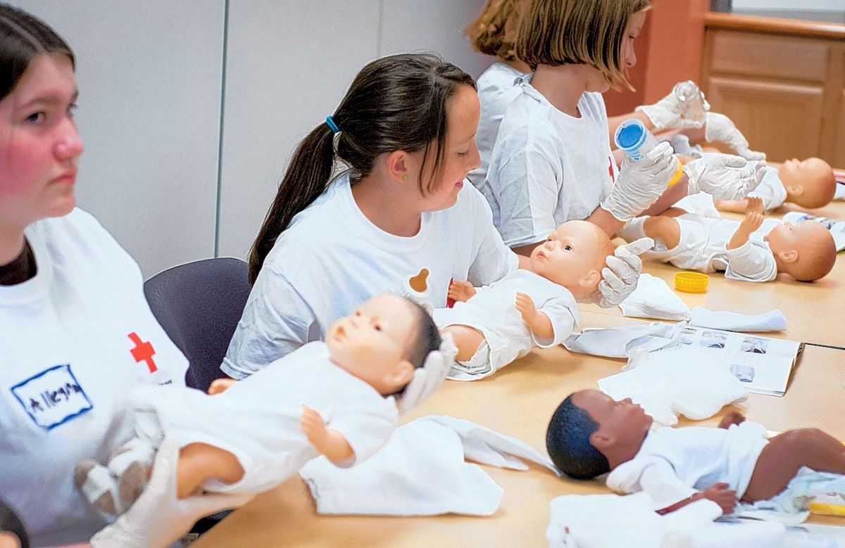 American Red Cross Babysitters Training Certification , 202, 2015