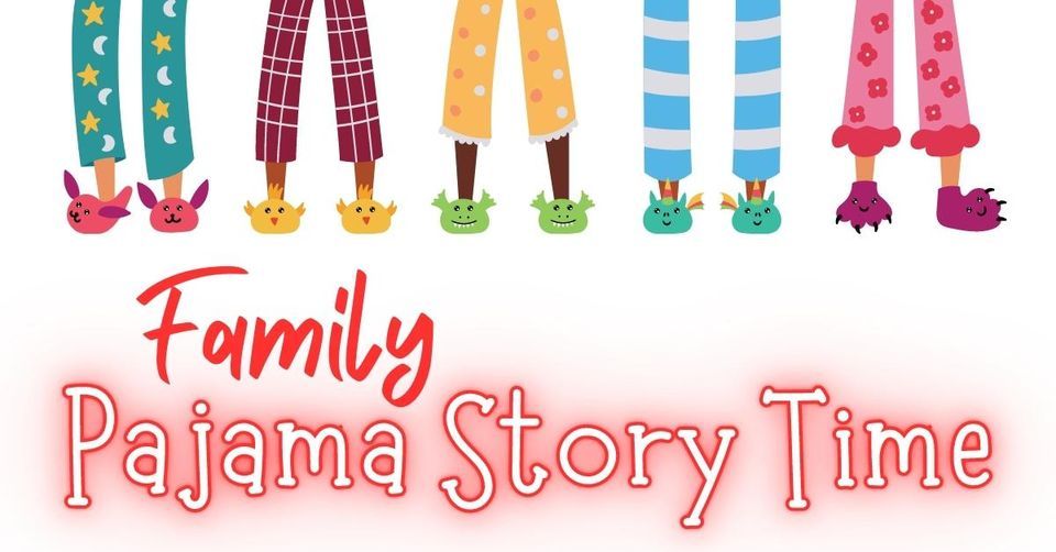 Family Pajama Story Time, Portage Public Library Children's Department