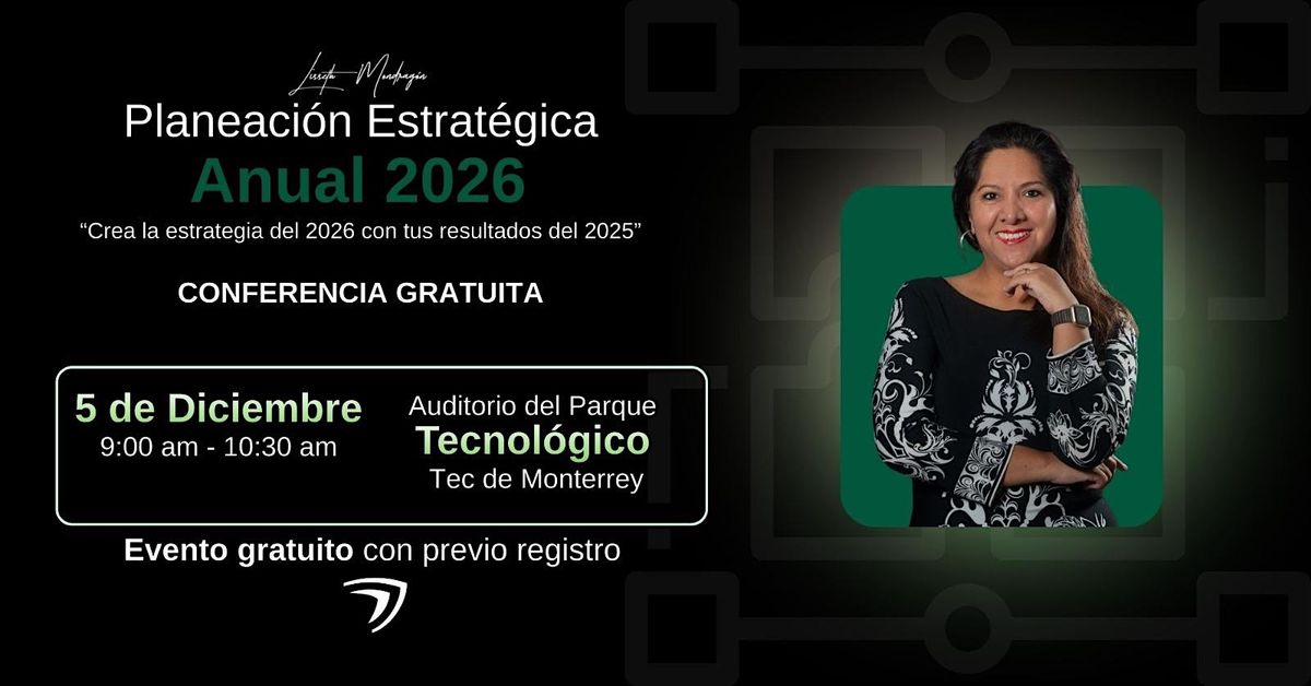 Planeación Estratégica Anual 2026, 5 December | Event in Santiago de Querétaro | AllEvents