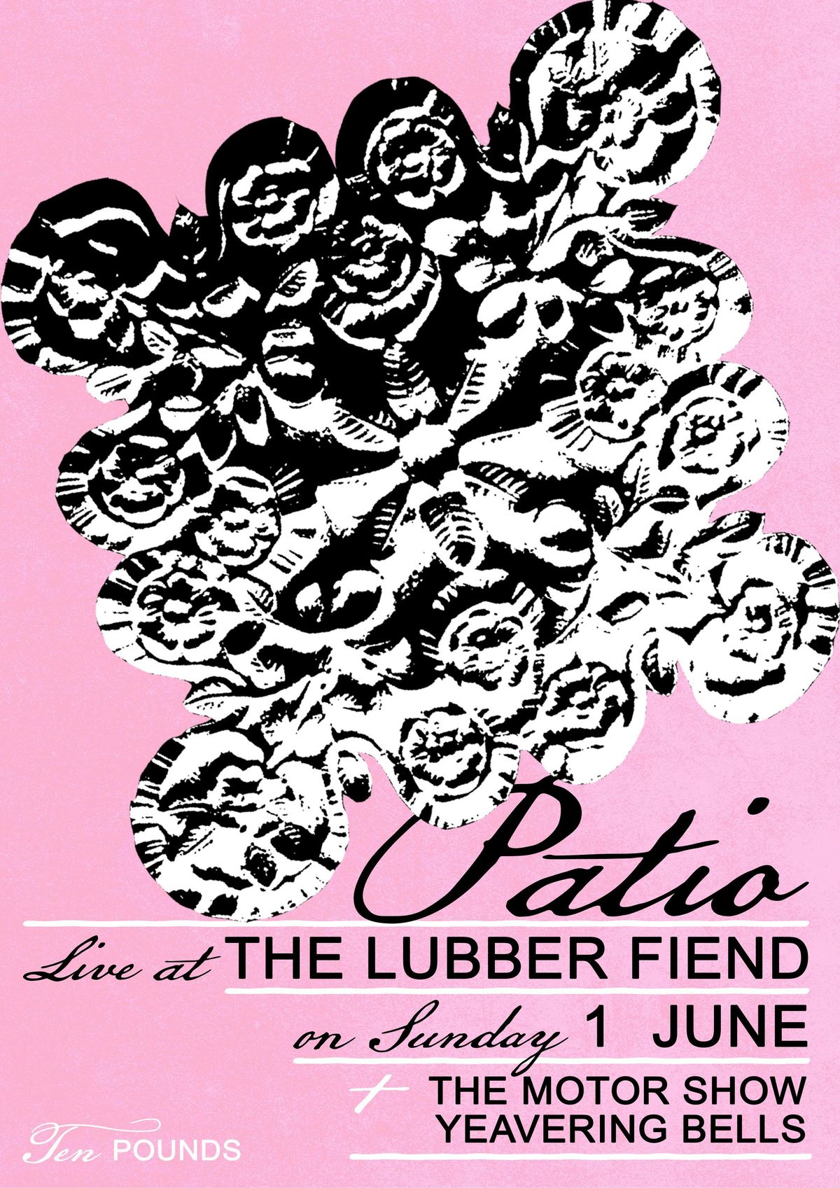 Patio (NYC, Fire Talk Records) w/ The Motor Show and Yeavering Bells, 1 June | Event in Newcastle Upon Tyne