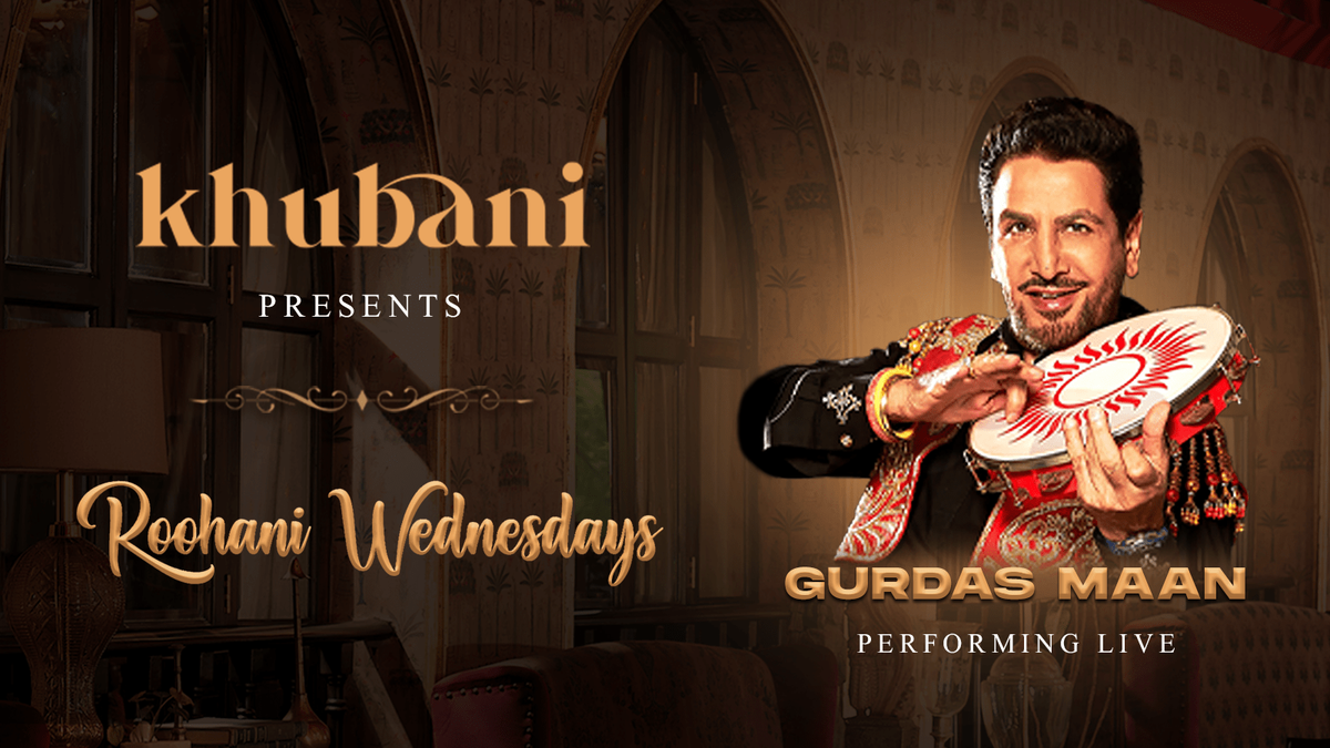 Roohani Wednesdays ft. Gurdas Maan LIVE, 10 December | Event in Bhiwadi | AllEvents