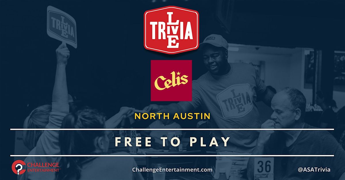 Weekly Live Trivia Nights at Celis Brewery - Austin, 8 December | Event in Austin | AllEvents