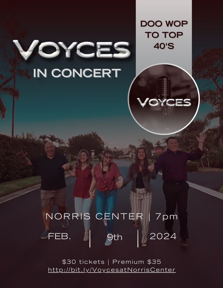Voyces at The Norris Center , Norris Center, Naples, 9 February 2024