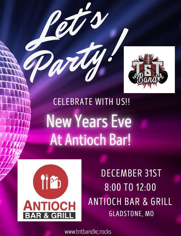 Ring In The New Year With T & T Band at Antioch Bar!, Antioch Bar