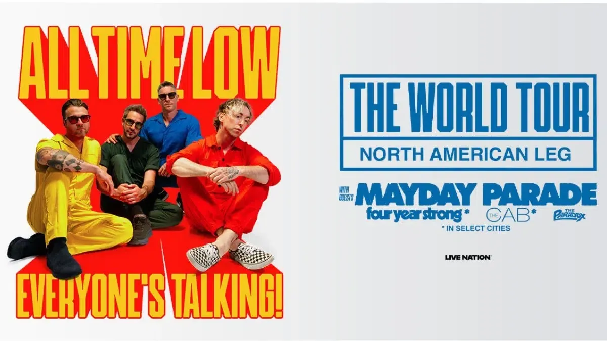 All Time Low: EVERYONE'S TALKING! TOUR, 15 November | Event in Fort Lauderdale | AllEvents