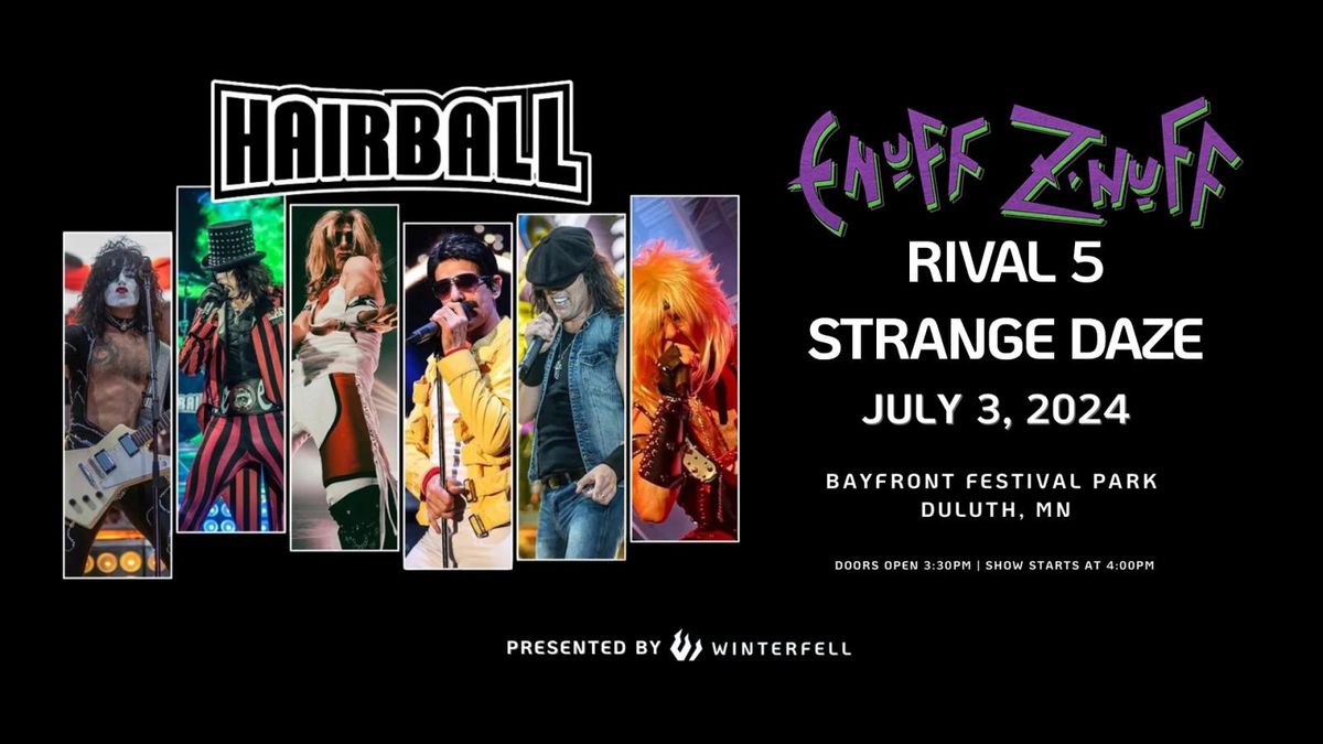 Hairball with Rival 5, 8 February | Event in Waukee | AllEvents