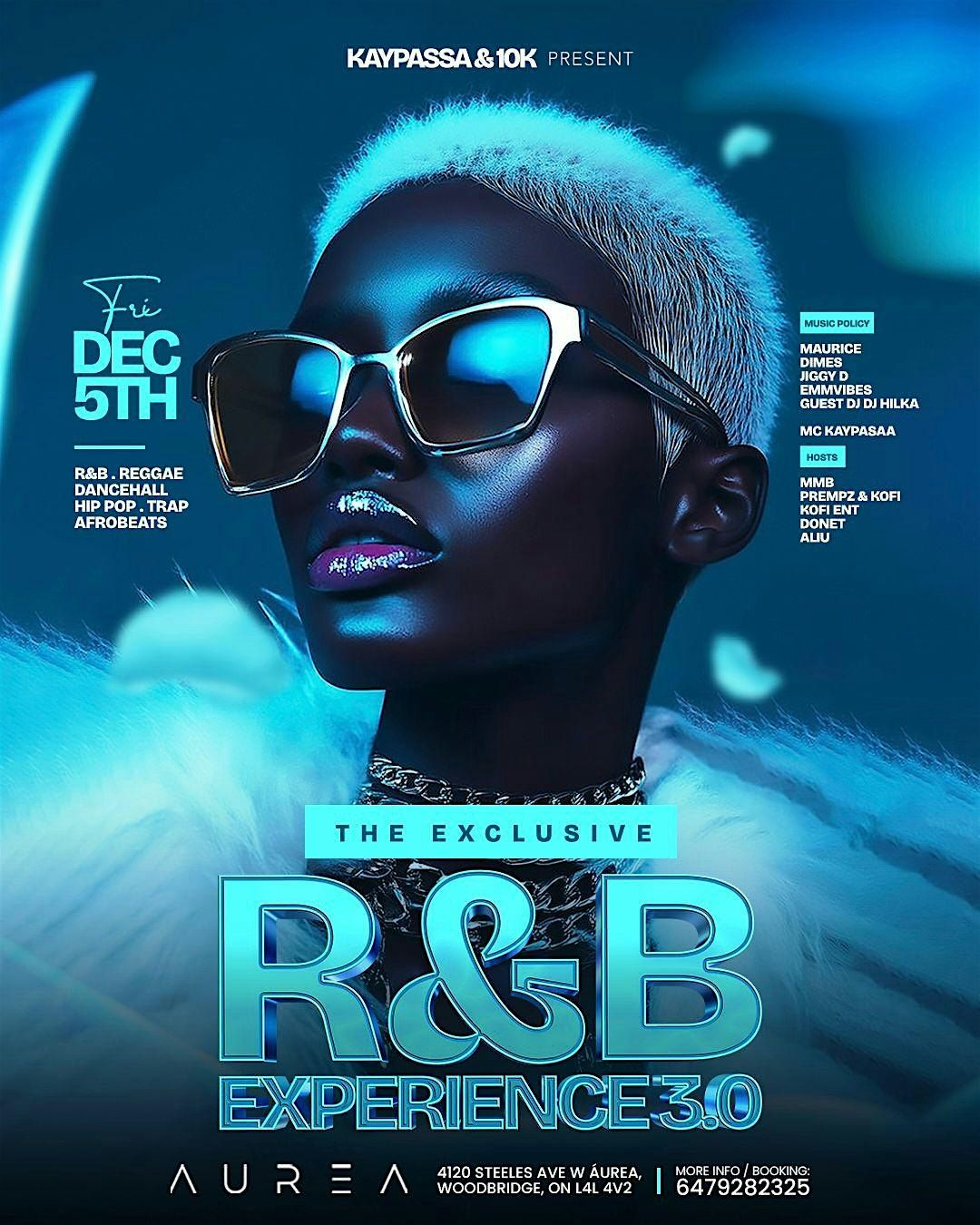 THE EXCLUSIVE R&B EXPERIENCE 3.0, 5 December | Event in Vaughan | AllEvents