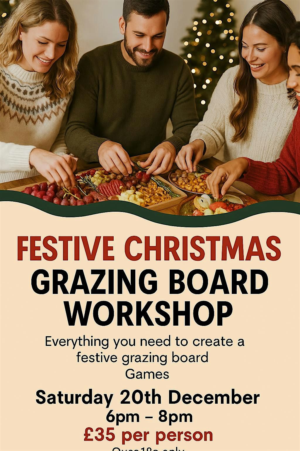 Festive Christmas Grazing Board Workshop, 20 December | Event in High Wycombe | AllEvents