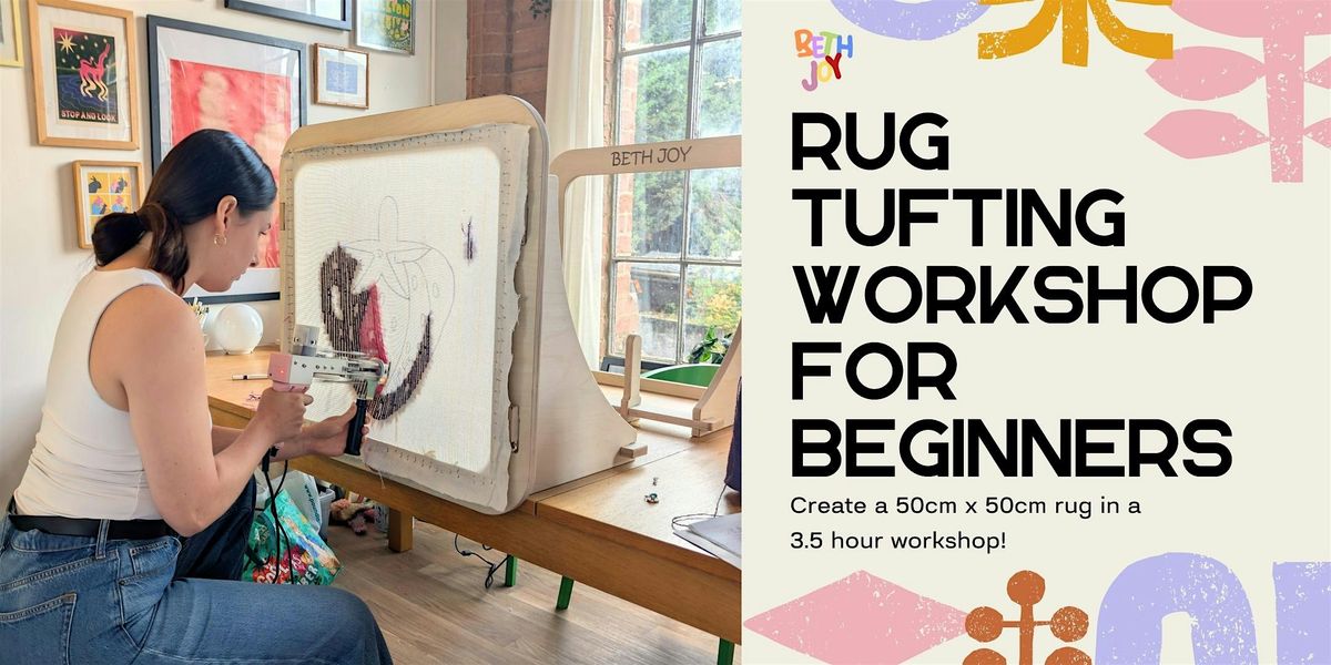 Rug Tufting Workshop for Beginners (Near Nottingham and Derby), 12 December | Event in Ilkeston | AllEvents