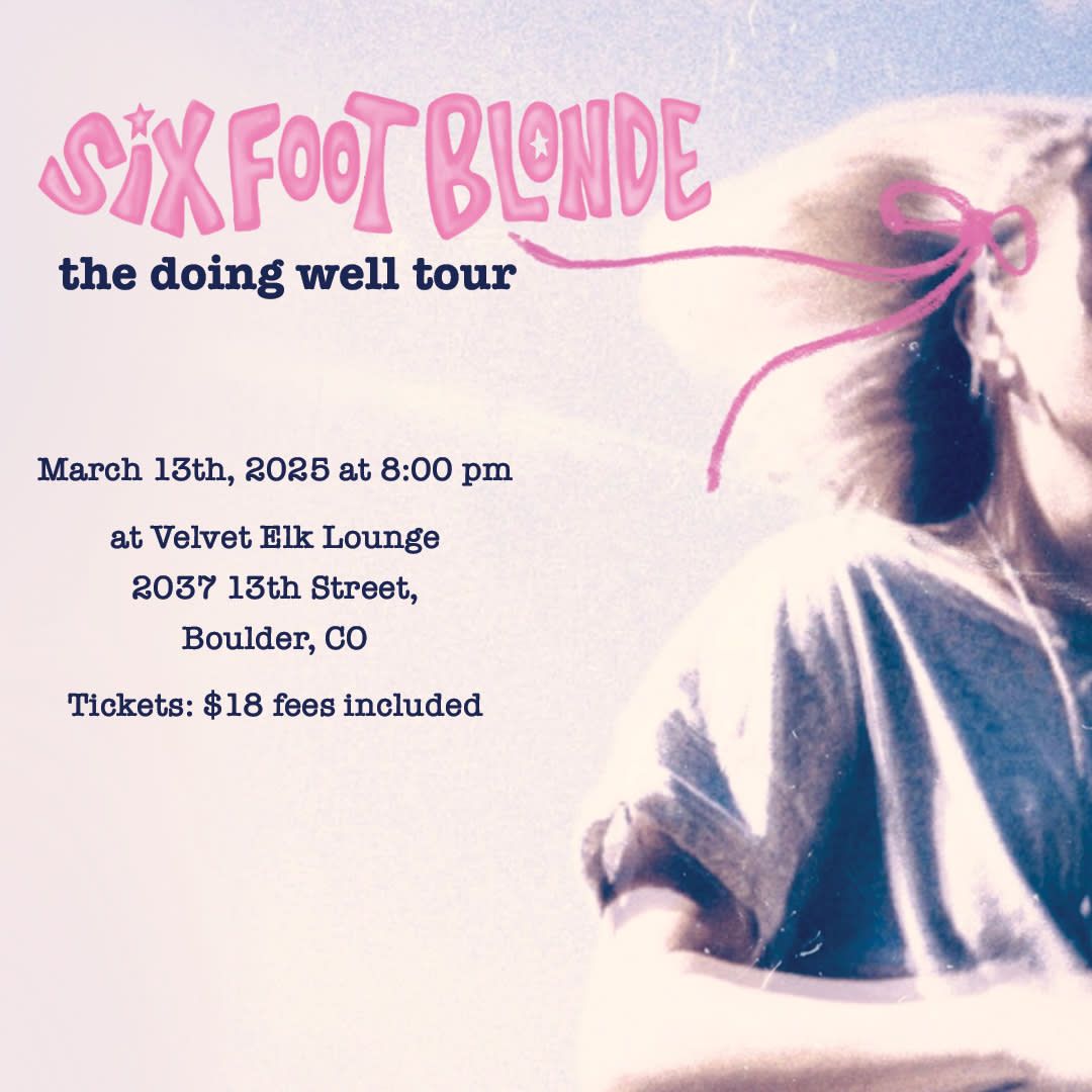 Six Foot Blonde, 2 May | Event in Bloomington | AllEvents