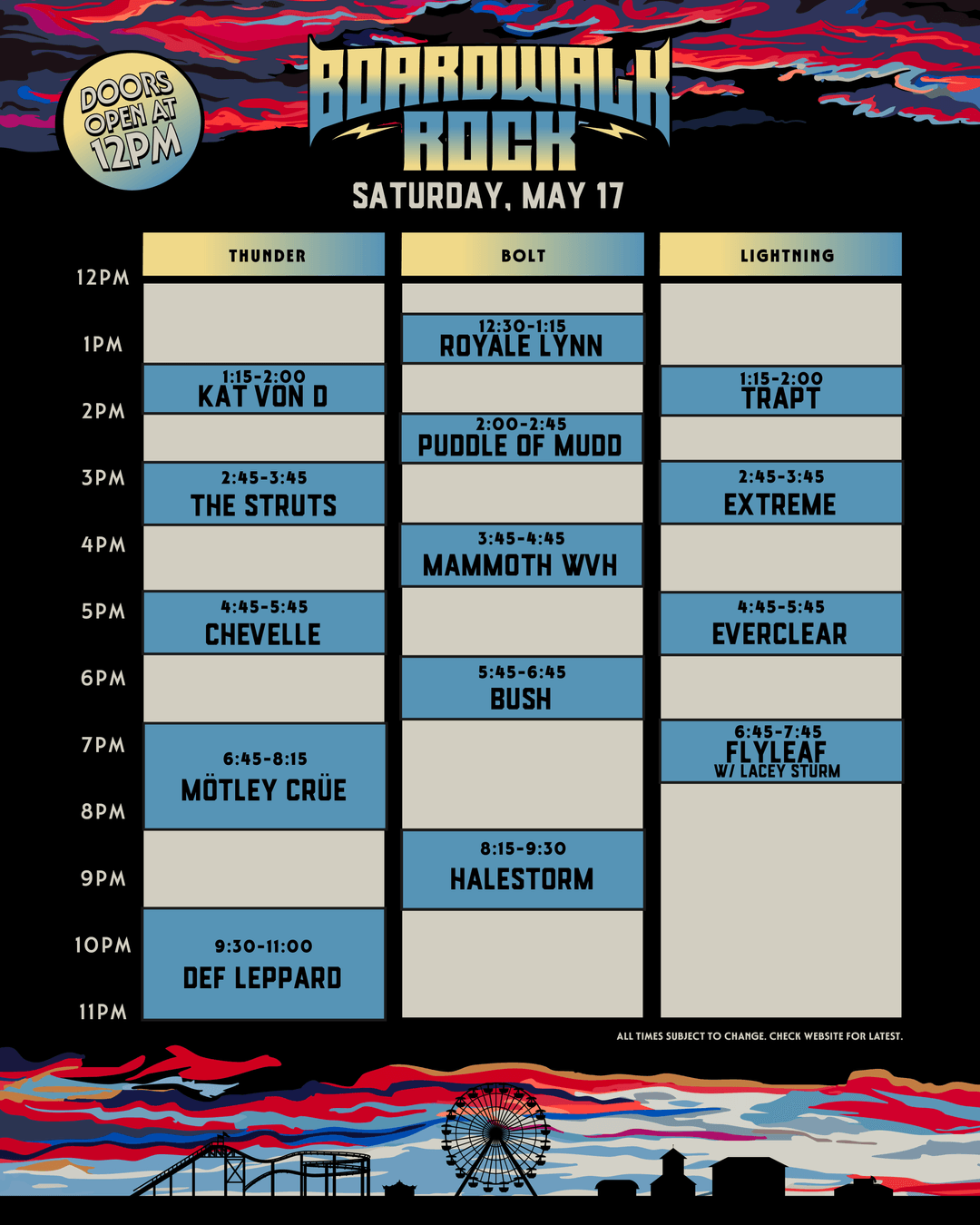 Boardwalk Rock Fest - 2 Day Pass at Ocean City Boardwalk, 17 May | Event in Ocean City | AllEvents