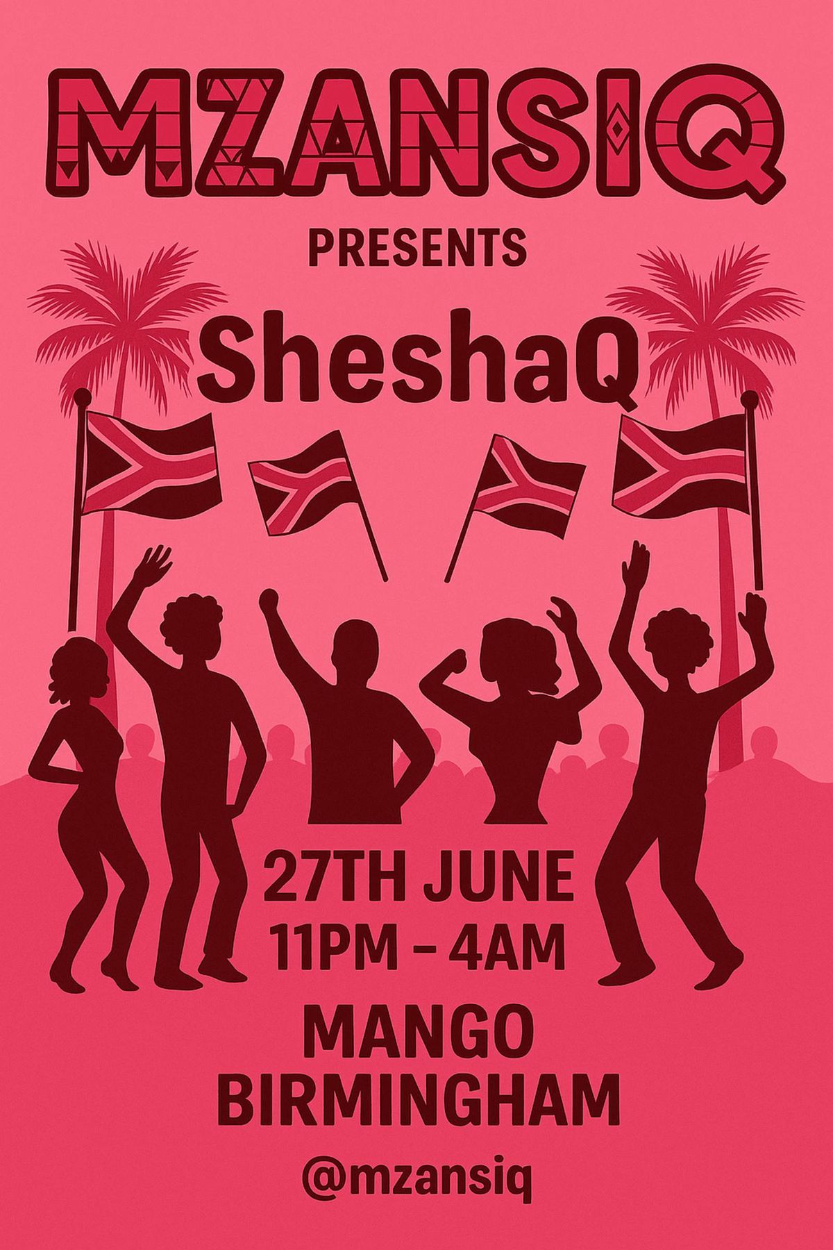 MzansiQ Presents : SheshaQ, 27 June | Event in Birmingham | AllEvents