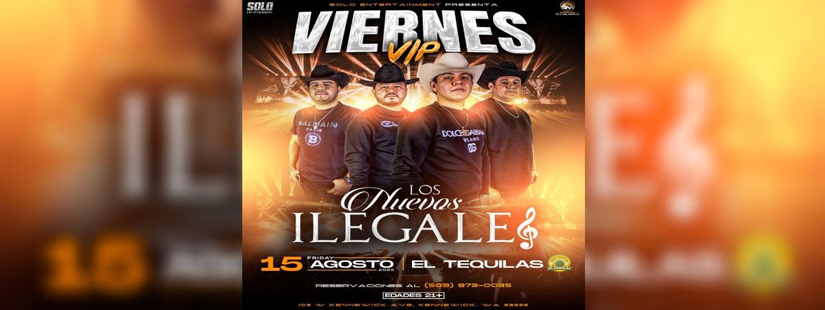 LOS NUEVOS ILEGALES  in Kennewick, 15 August | Event in Kennewick | AllEvents