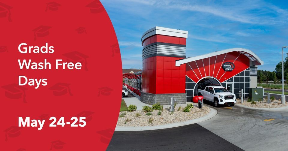 Celebrate a Graduate Tommys Express Wausau, Tommy's Express Car Wash