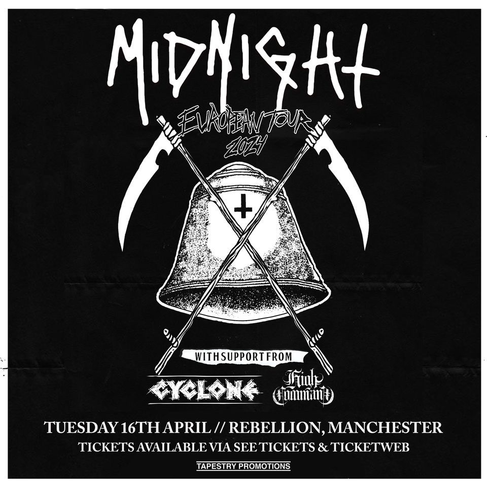 Midnight Manchester, Rebellion Manchester, April 16 2024 AllEvents.in