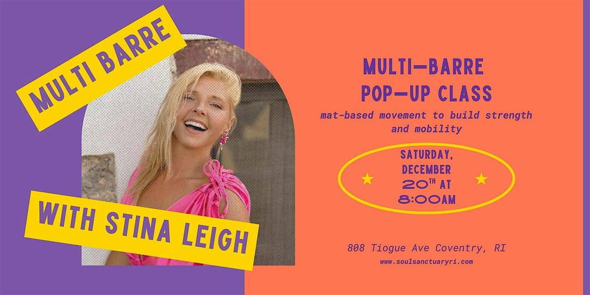 Multi Barre Pop-Up Class, 20 December | Event in Coventry | AllEvents