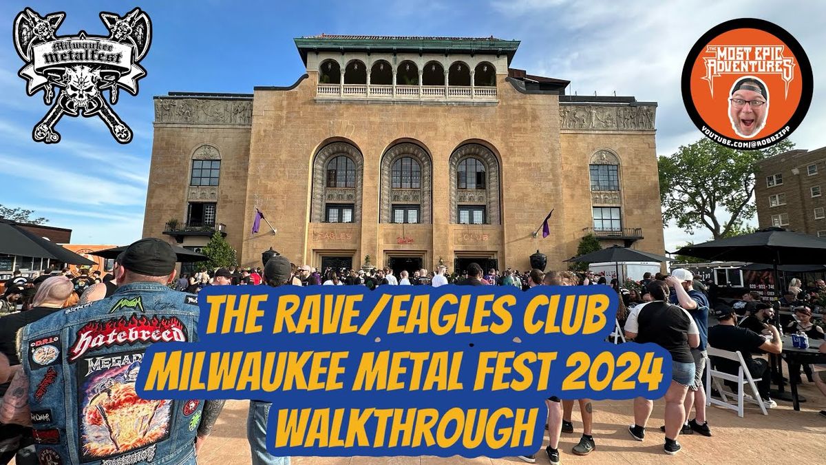 Milwaukee Metal Fest - Saturday at The Rave-Eagles Club, The Rave ...